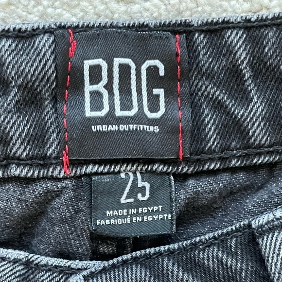 Urban Outfitters Jeans High Rise Flare Ripped Denim Casual Summer Y2K Grunge - Picture 4 of 4